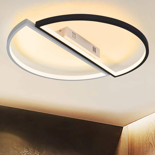 Ivy Bronx LED Ceiling Light Ceiling Lamp 55Cm 53W Dimmable With Remote Control Living Room Lamp Iron Chandelier Kids Room Lamp Dining Room Lamp Bedroo