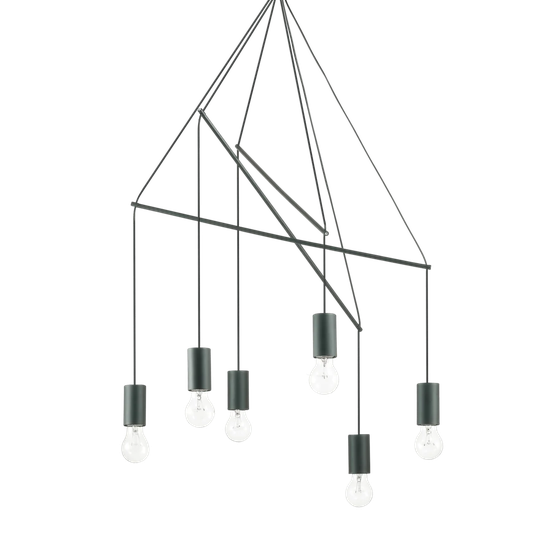 Renato 6 - Light Cluster Bulb Pendant
