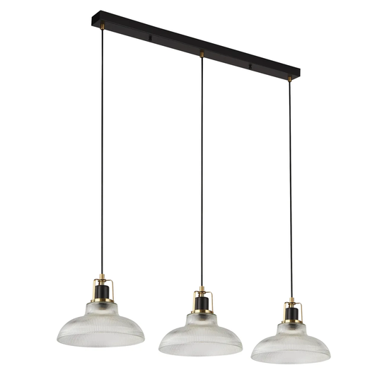 Irvings 3 - Light Kitchen Island Dome Pendant