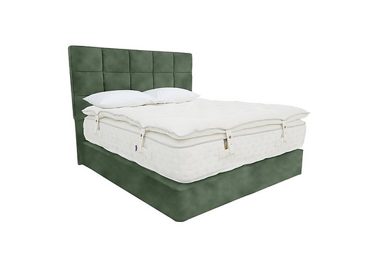 Harrison Spinks - Yorkshire 30,000 Divan Set - Super King - Green