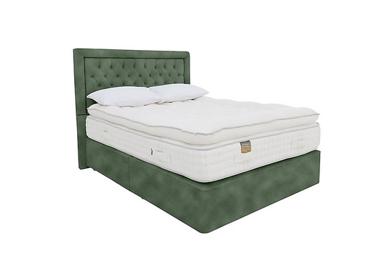 Harrison Spinks - Yorkshire 20,000 Pillow Top Divan Set - King Size - Green