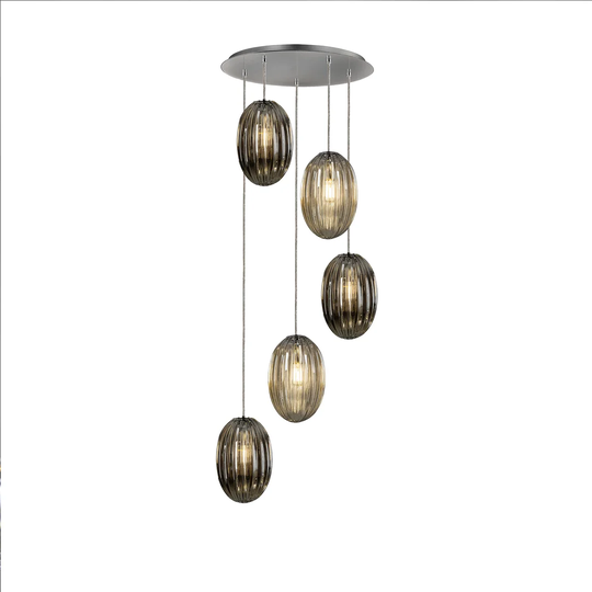 Nola 5 - Light Cluster Geometric Pendant