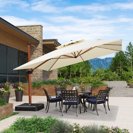 3.6m Square Cantilever Parasol
