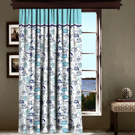 Shian Track Insert Room Darkening Single Curtain