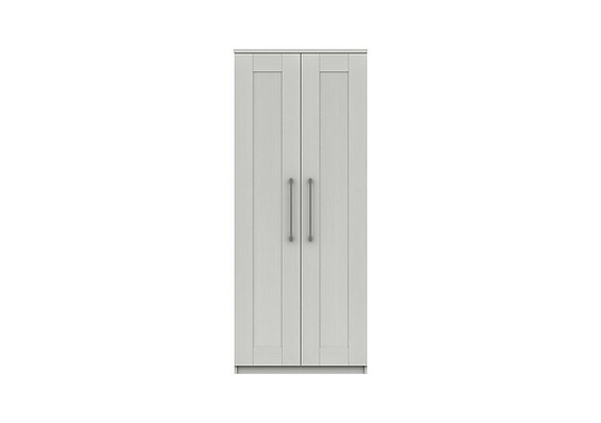 London Bedrooms - Fenchurch 2 Door Wardrobe - White