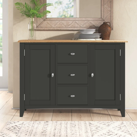 Gisele 115 Cm Wide 3 Drawer Sideboard
