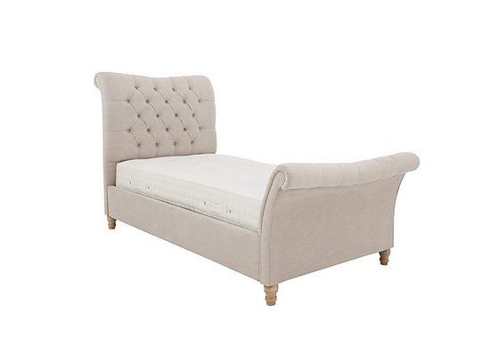 Evie Bed Frame - Single - Beige