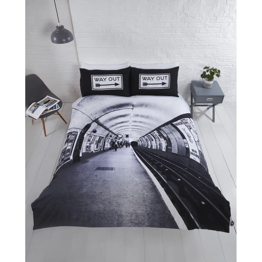 TFL London Platform Duvet Cover Set