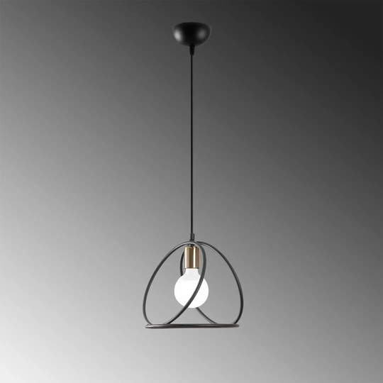 Follansbee 1 - Light Single Geometric Pendant