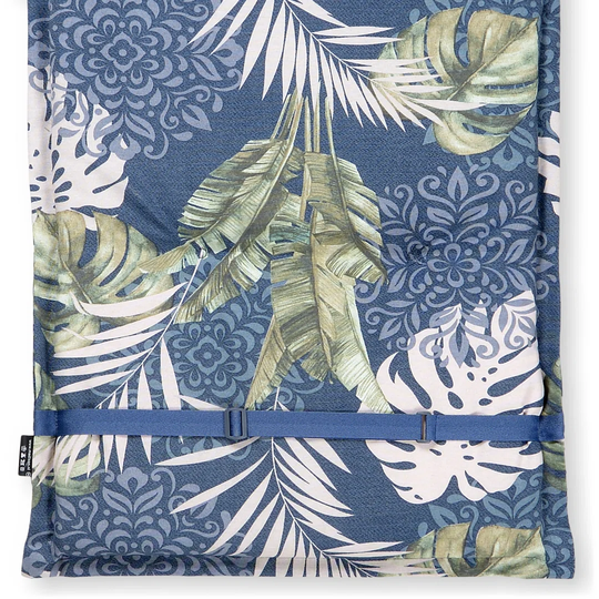 Sunlounger Cushion Reva Blue L.60 L.190 H.4 Blue