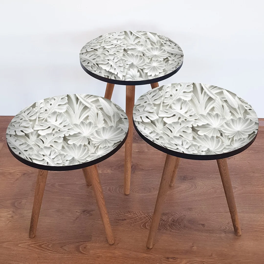 Tena 3 Piece Nest of Tables