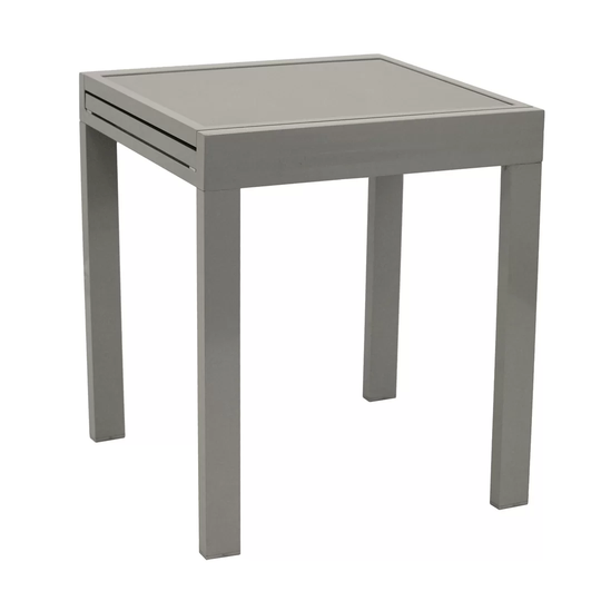 Courtenay Extendable Aluminium Dining Table