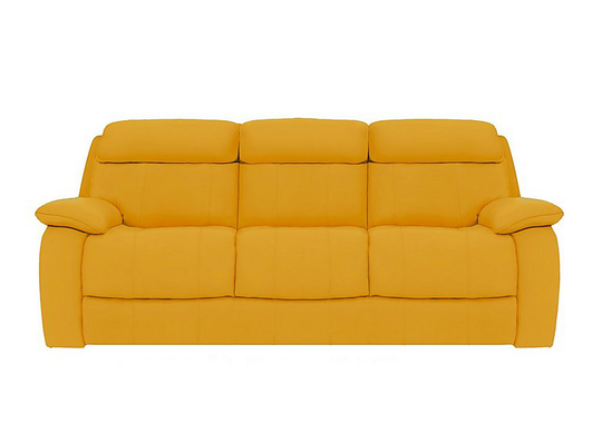 Moreno 3 Seater Leather Sofa- World of Leather
