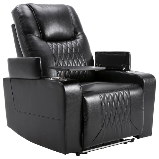 Faux Leather Electric Power Recliner Chair