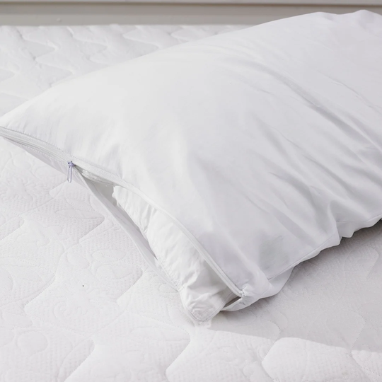 Pool 100% Cotton Zip Pillow Protector