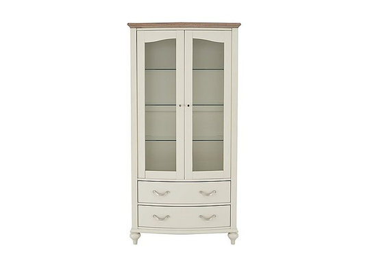 Furnitureland - Annecy Display Cabinet - Grey