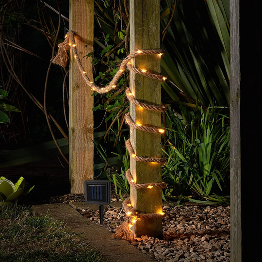 Polemoine LED Solar Deco Light Chain