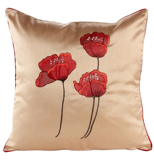 Michaels Floral Cushion with Filling Pillow