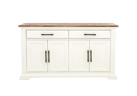 Pattern Wide Sideboard - Brown