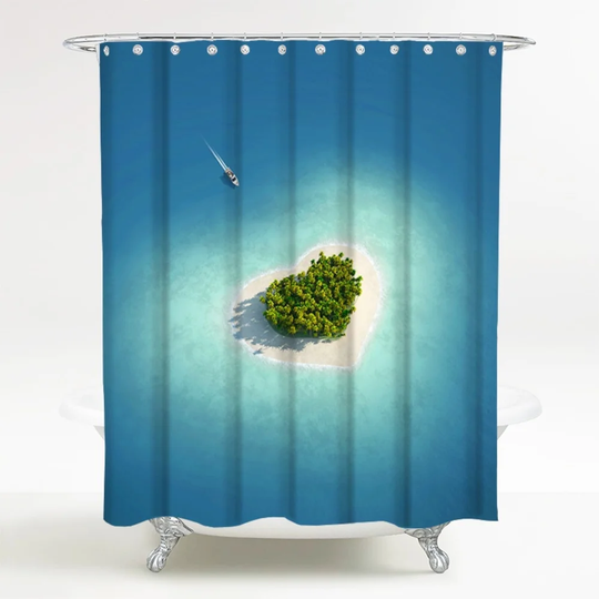 Dream Island Shower Curtain