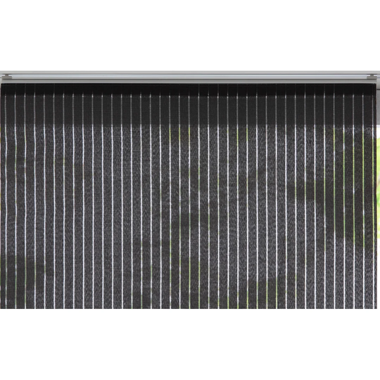 Cool Semi Sheer Sliding Panel Single Curtain