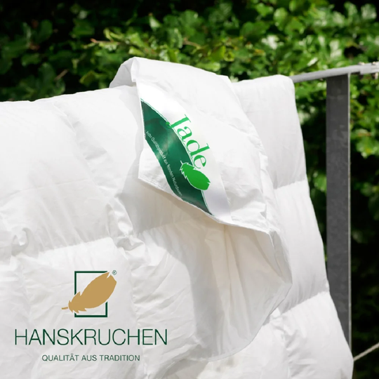 Jade Warm Box-Stitch Down & Feather Blend Duvet