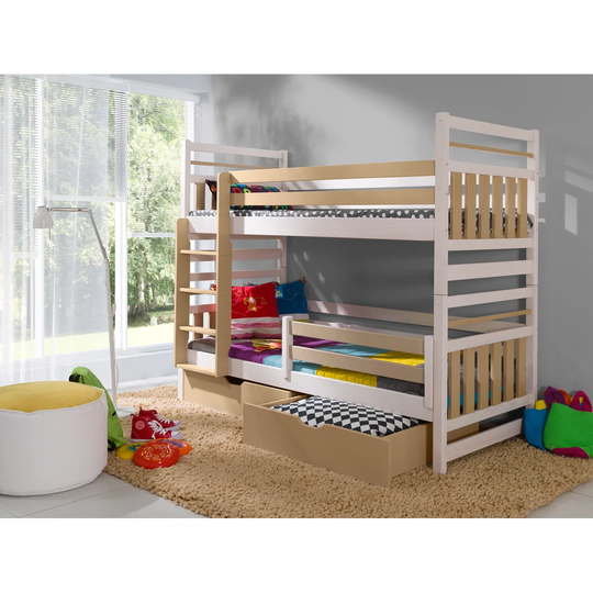 Moy Bunk Bed with Drawers