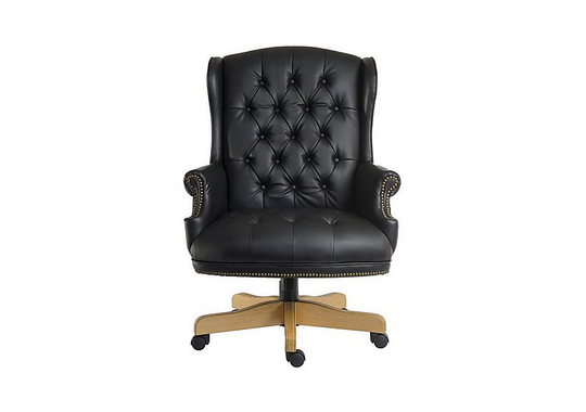 East River Chairman Chair - Black