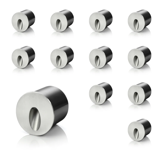 Schofields Stainless Steel Integrated LED Metal Deck Lights Pack
