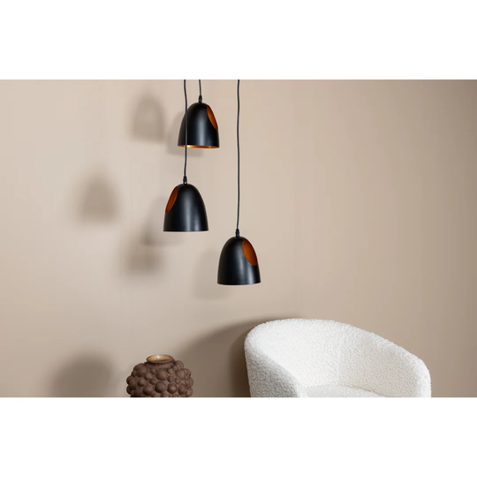 Aquinnah 3 - Light Cluster Dome Pendant