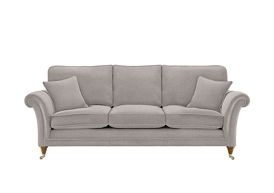 Parker Knoll - Burghley Grand 3 Seater Sofa - Grey