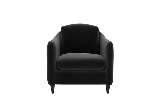 The Lounge Co. - Lorrie George Fabric Armchair - Black