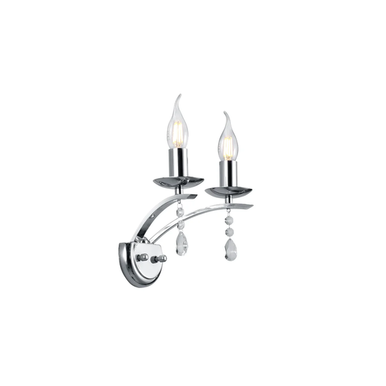 Schell 2-Light Candle Wall Light