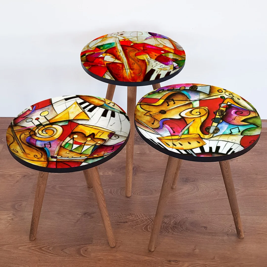 Baucom 3 Piece Nest of Tables
