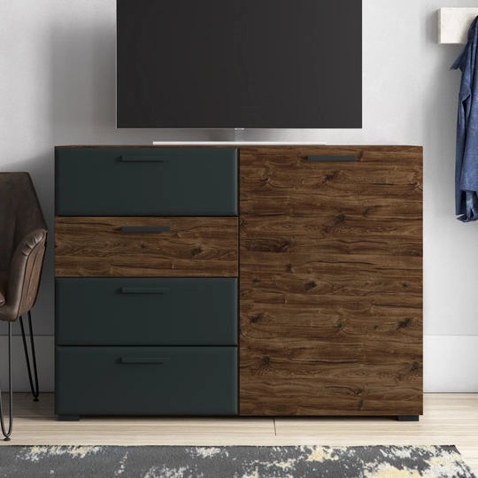 Dinuba 120 Cm Wide 4 Drawer Sideboard