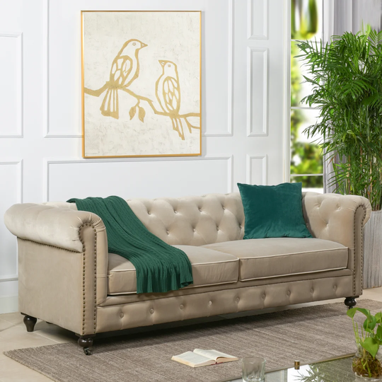 Kreitzer 2 Seater Chesterfield Sofa