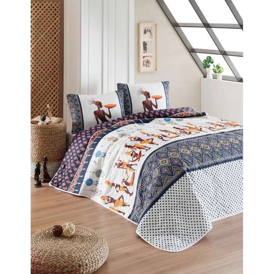 Cannelle Bedspread Set with 2 Pillows
