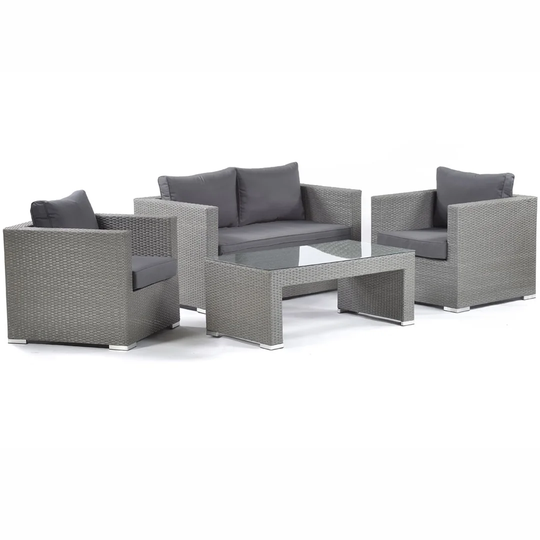 Ashong 4 Seater Rattan Sofa Set