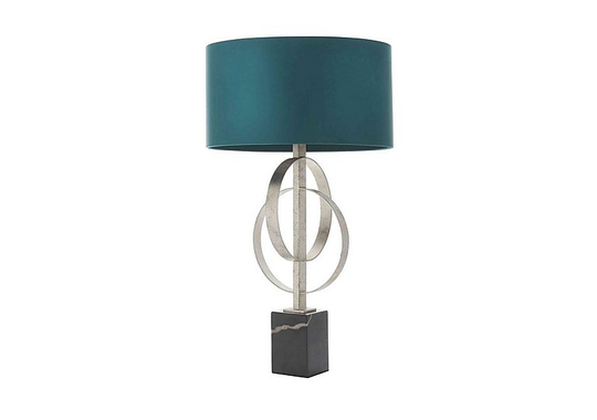Camila Table Lamp Silver Grey