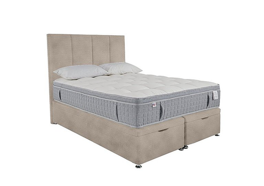 Millbrook - PureTech Pillow Top End Ottoman Divan Set - Super King - Beige