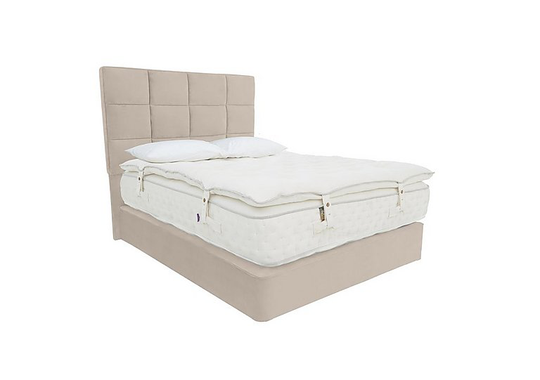 Harrison Spinks - Yorkshire 30,000 Divan Set - Small Double - Cream