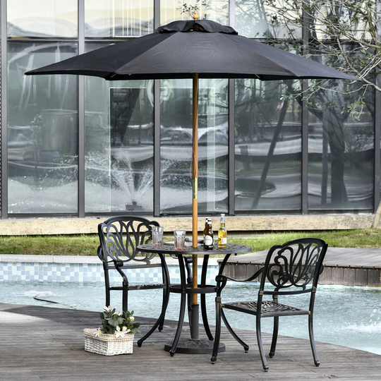 Cristina 2.5m Traditional Parasol
