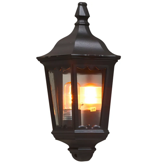 KONSTSMIDE Flush Wall Light Firenze Matte Black
