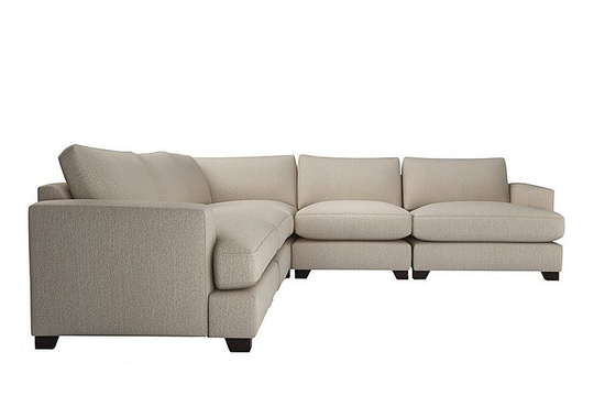 The Lounge Co. - Lorrie Large Fabric Corner Sofa
