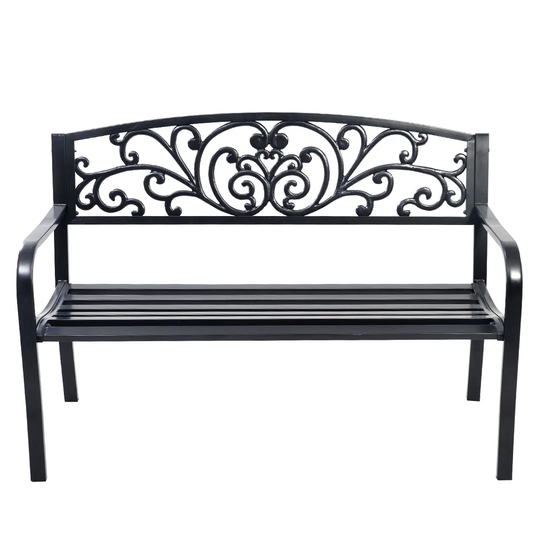 Hagood Cast Iron Park Bench