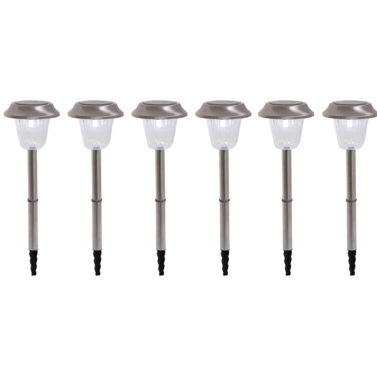 Stobie 1-Light LED Pathway Light (Set of 6)