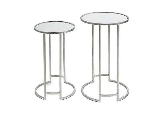 Elina Silver Nest of Tables