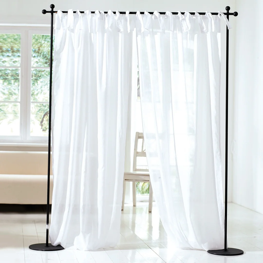Luce Tab Top Semi Sheer Curtains