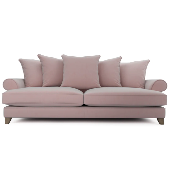 Alekzandra 235Cm Scroll Arm Sofa