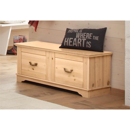 Rushden Wood Storage Bench